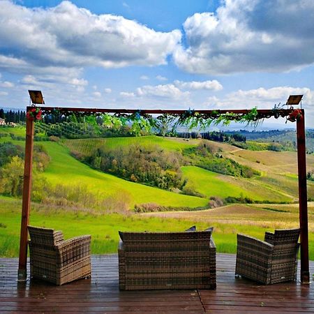 Il Leccio - Casa Toscana Il Fienile Gambassi Terme Kültér fotó