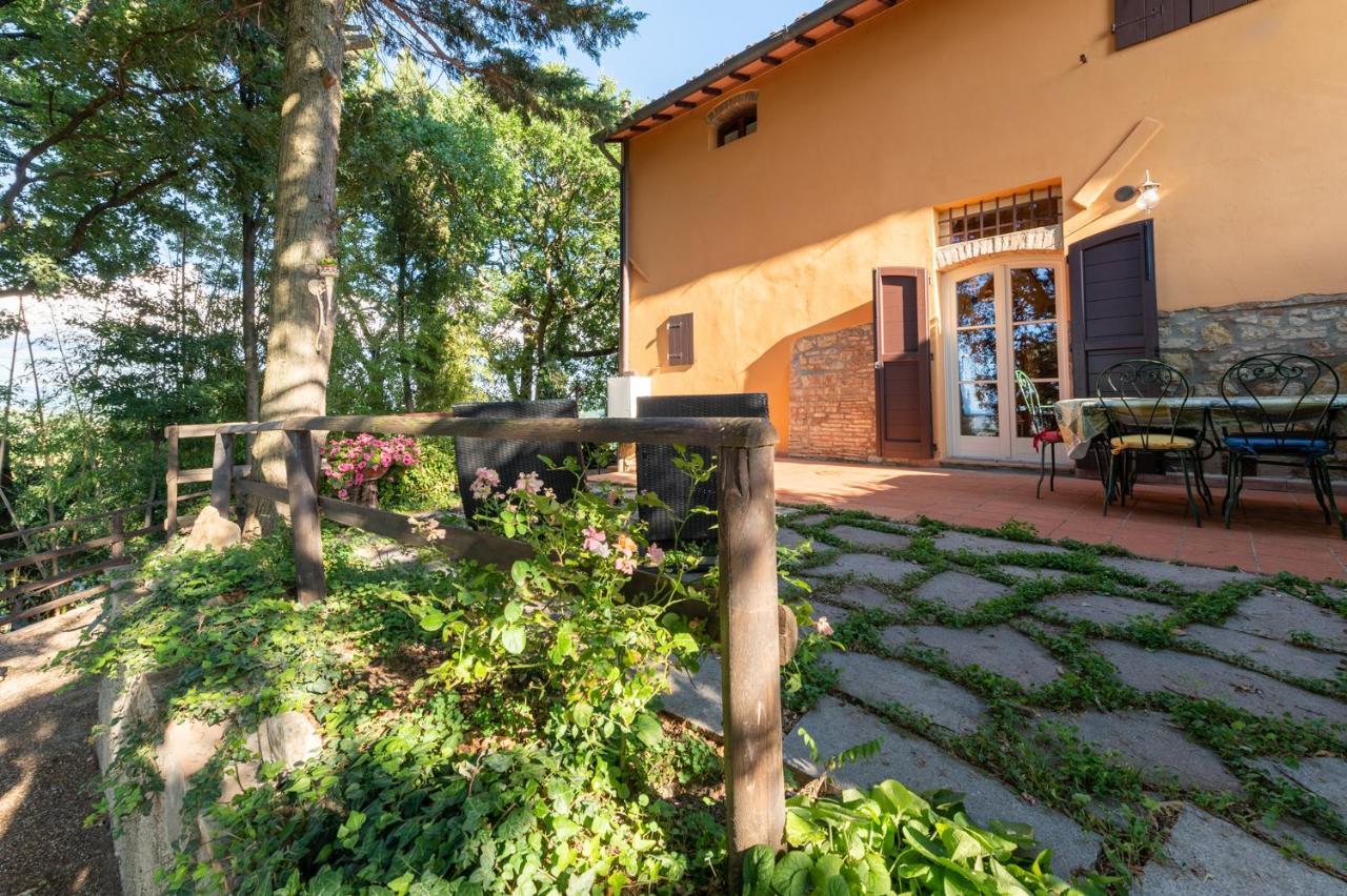 Il Leccio - Casa Toscana Il Fienile Gambassi Terme Kültér fotó