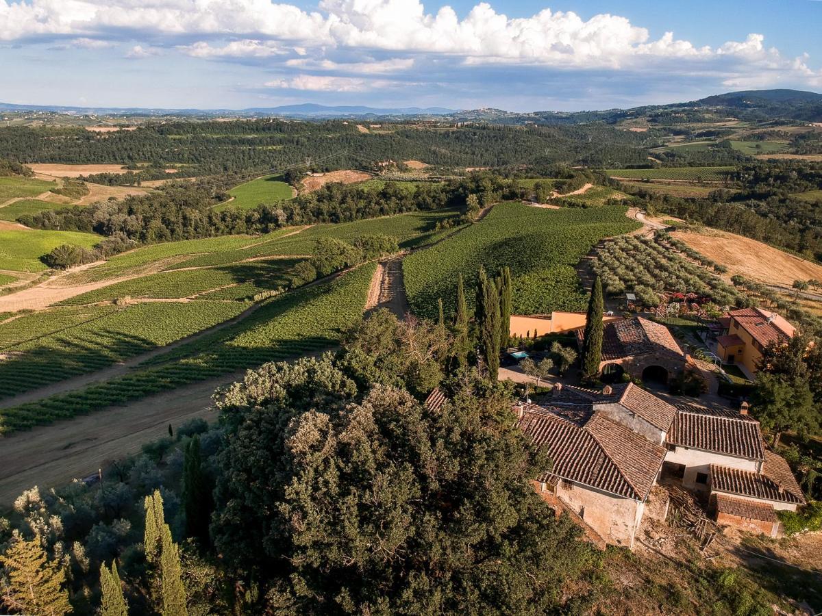 Il Leccio - Casa Toscana Il Fienile Gambassi Terme Kültér fotó