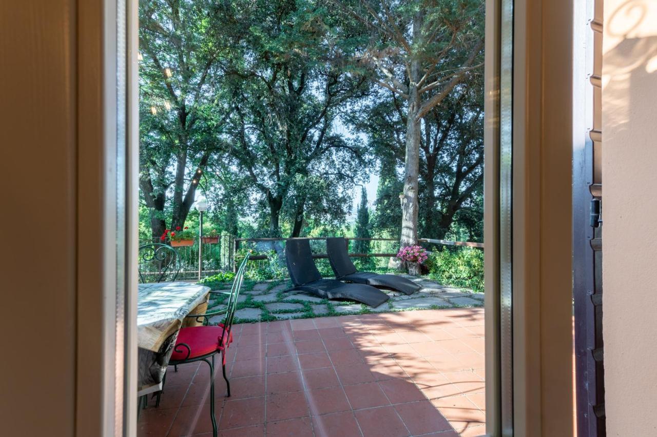 Il Leccio - Casa Toscana Il Fienile Gambassi Terme Kültér fotó