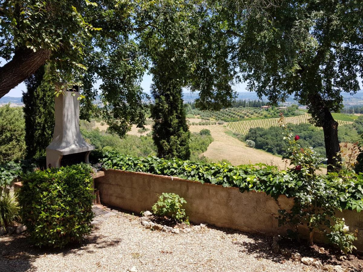 Il Leccio - Casa Toscana Il Fienile Gambassi Terme Kültér fotó